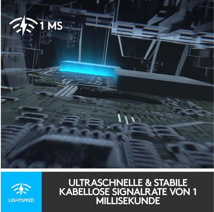 Immagine prodotto Logitech G 903 Velocità della luce (Senza fili, Cablato)