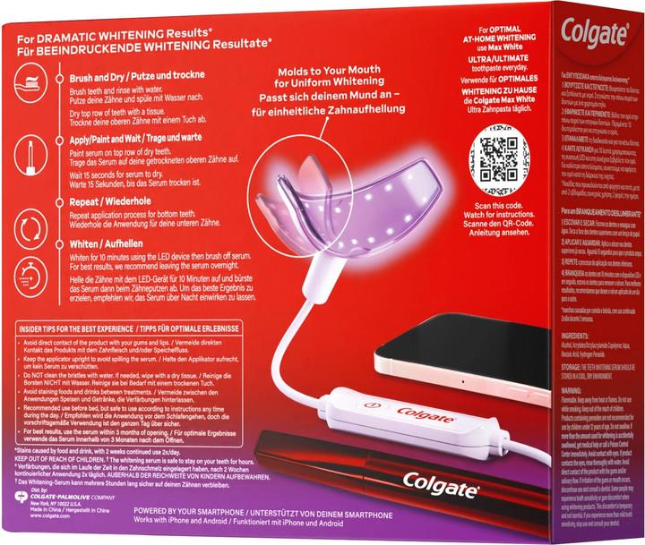 Immagine prodotto Colgate Kit sbiancante Max White Ultim (Luce LED)