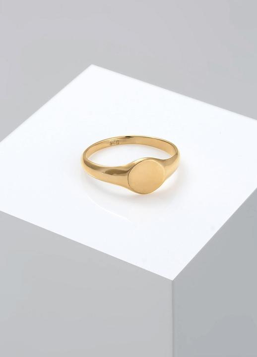 Actual product image Elli Siegelring Matt Optik (54, 925 Silver)