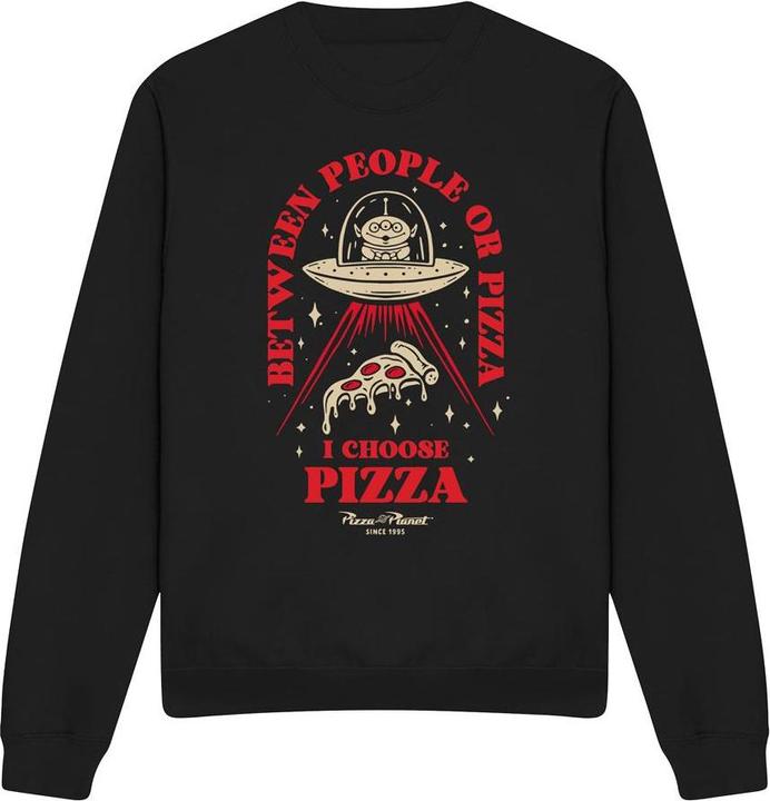 Immagine prodotto Toy Story Pizza Or People Felpa Adulto Unisex (XXL)
