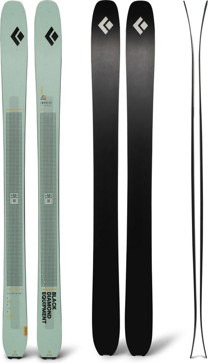 Black Diamond W Impulse Ti 98 skis (168 cm, Without binding)