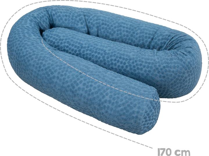 Produktbild Roba Bettschlange 'Seashells' indigo