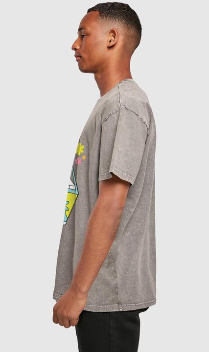 Image du produit Absolute Cult Scooby Doo - Groupe Mystery Machine Acid Washed Oversized Tee - 115125 (XL)
