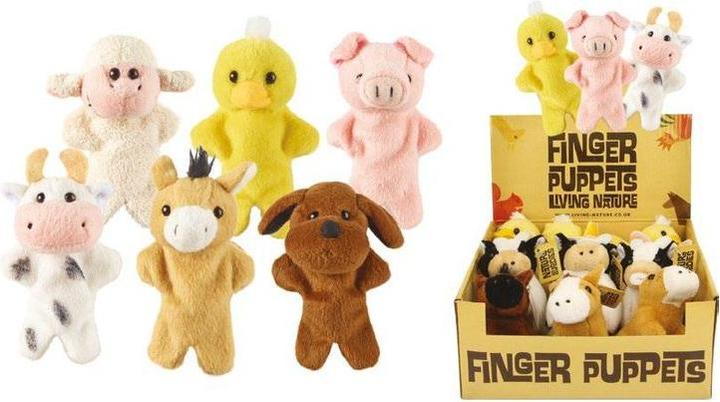Produktbild Living Nature Farm Fingerpuppen (10 cm)