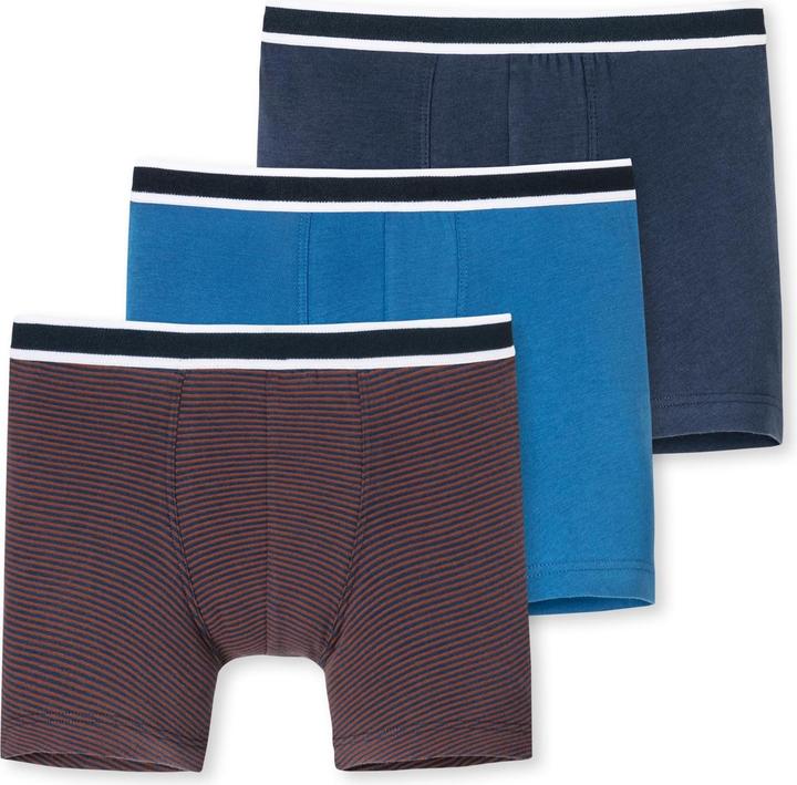 Produktbild Schiesser Web-Boxershorts Casual Bequem sitzend (104, 3er Pack)