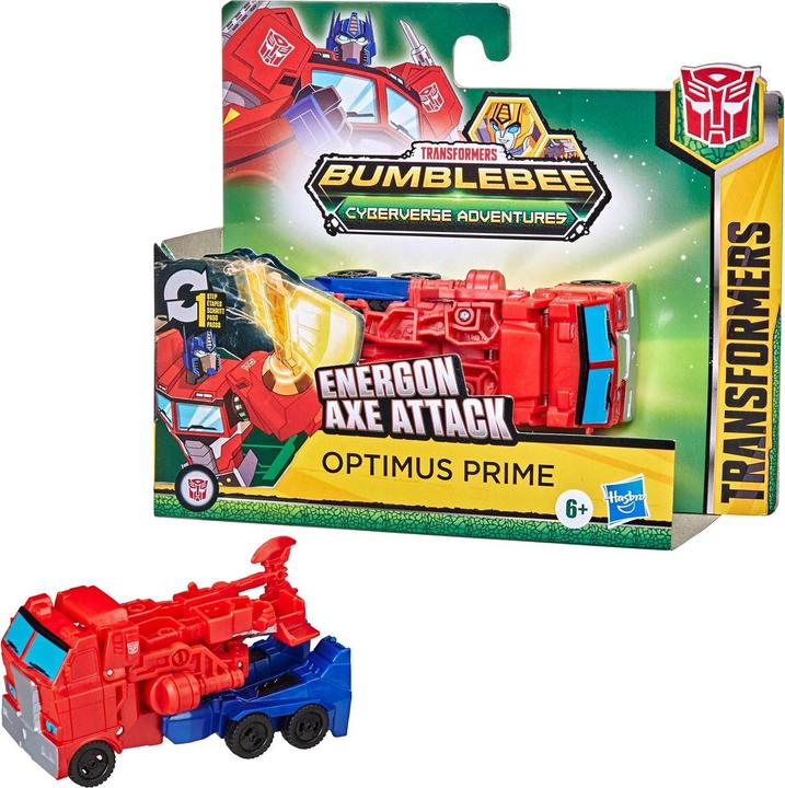 Actual product image Hasbro Energon Axe Attack Optimus Prime