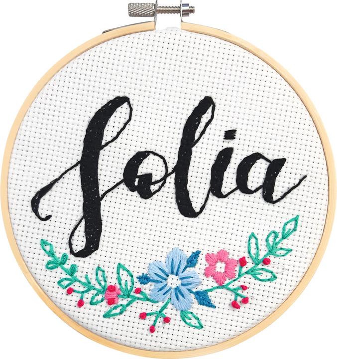 Actual product image Folia Embroidery hoop set
