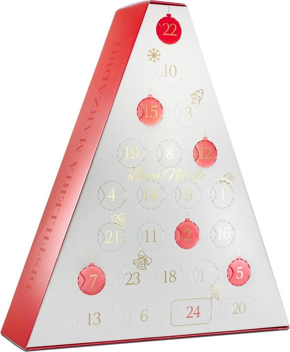 Marzadro Adventskalender Spirituosen (24 x 5 cl, 24 x 10 cl)