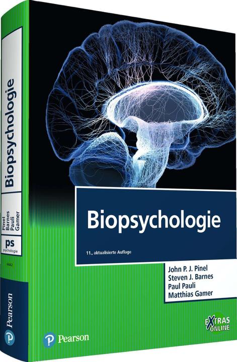 Produktbild Biopsychologie (Deutsch, Steven J. Barnes, Paul Pauli, John P. J. Pinel, Matthias Gamer, 2024)