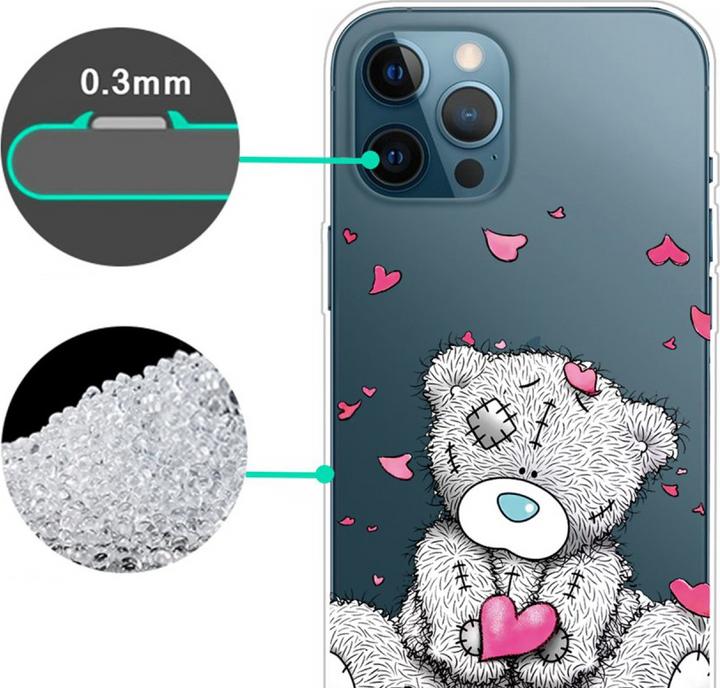 Produktbild Ueli Express iPhone 14 Pro Super Slim Gummi Schutzhülle Bär (Apple iPhone 14 Pro)
