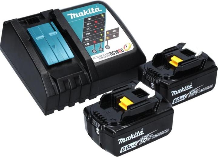 Produktbild Makita DHR 280 RG Akku Bohrhammer 36 V ( 2x 18 V ) 2,8 J SDS-plus Brushless + 2x Akku 6,0 Ah + (Akkubetrieb)