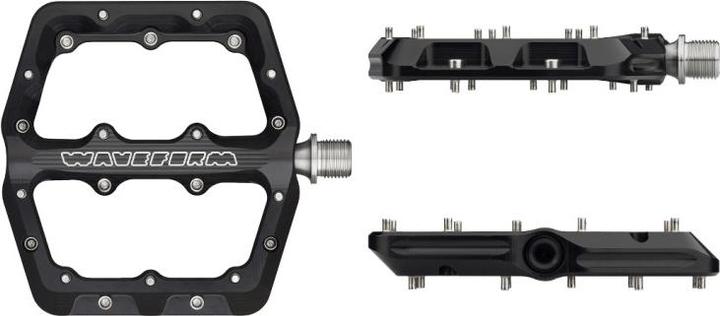 Actual product image Wolf Tooth Waveform Pedals, Large, Plattform-Pedal, black