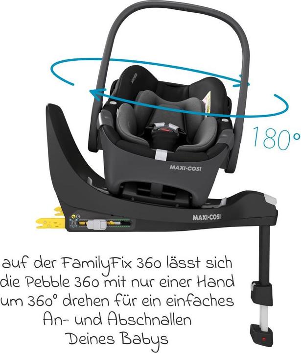 Produktbild Maxi-Cosi Pebble 360 i-Size (Babyschale, ECE R129/i-Size Norm)