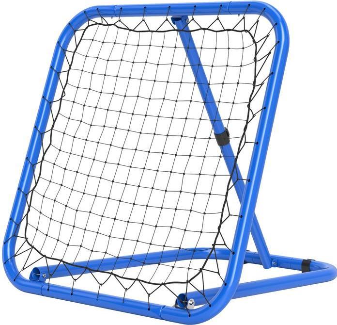 Swisshandel24 Rebounder für Fussball, klappbar Fussball Rebounder 63 x 63 cm für Baseball, Blau