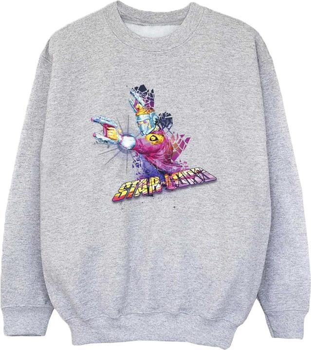 Guardians Of The Galaxy Abstract Star Lord Sweatshirt Jungen (140, 146)