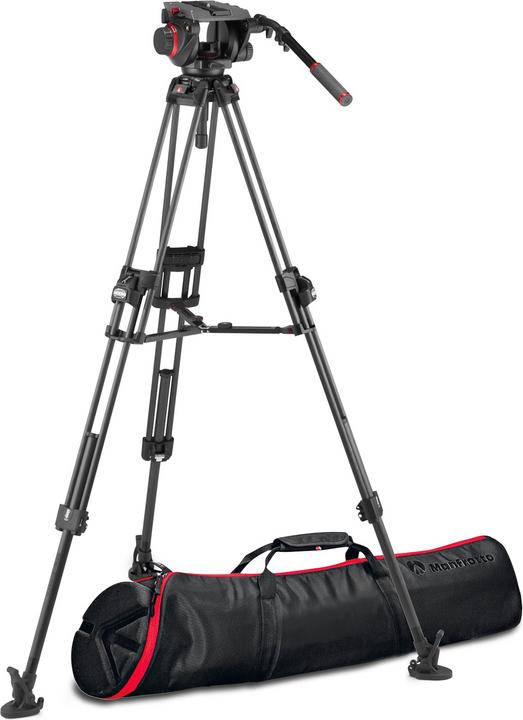 Manfrotto 509 & CF Twin Fast 2n1 (Metall)