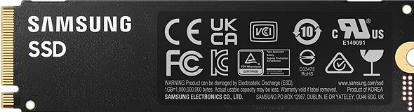 Actual product image Samsung 980 Pro (1000 GB, M.2 2280)