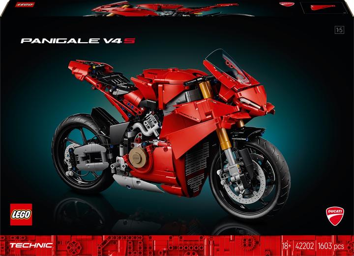 Produktbild LEGO Ducati Panigale V4 S Motorrad (42202, LEGO Technic)