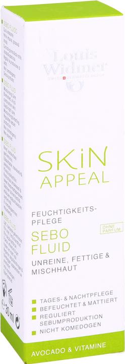 Actual product image Louis Widmer Skin Appeal Sebo Fluid (30 ml, 24h cream)