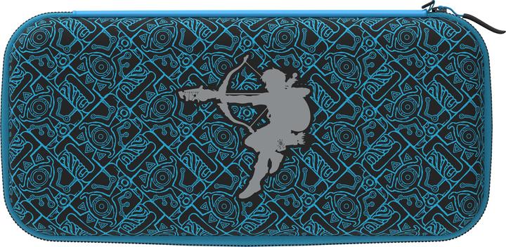Actual product image PDP REMATCH GLOW Controller & Travel Case GLOW Bundle: Sheikah Shoot, For Nintendo Switch, Nintendo Swit (Switch OLED, Switch)