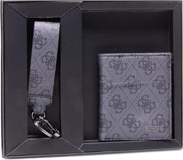 Actual product image Guess Set,, Vezzola, Textile Wallet, With 4G logo Keychain, GBOX SM BFLD W/