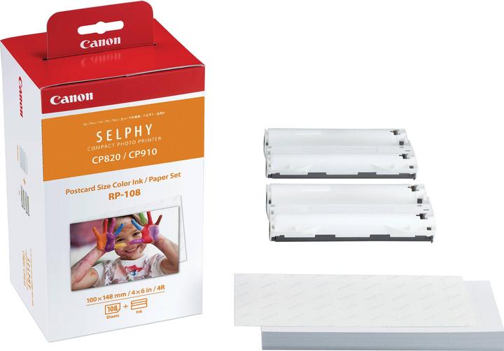 Actual product image Canon Rp-108 (120 g/m², 100 x 148 mm, 108 x)