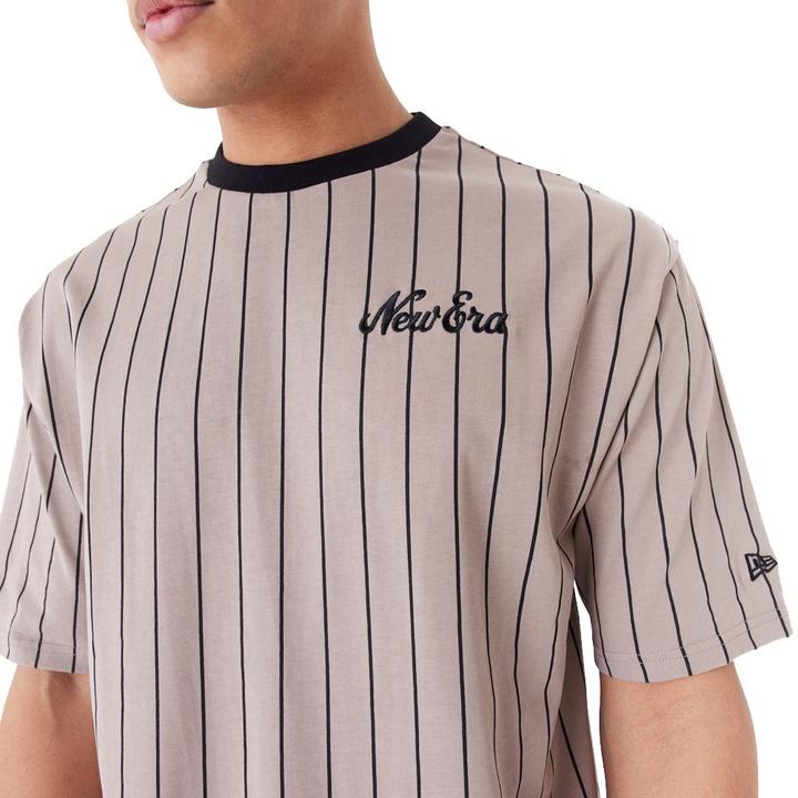 Immagine prodotto New Era Camicia oversize - PINSTRIPE marrone cenere - L (L)