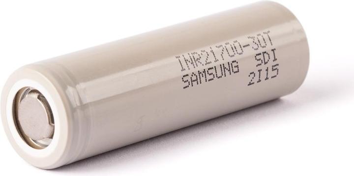 Samsung Akku INR21700-30T maximal 35A Stromabgabe (Flat Top) (1 Stk., 21700, 3000 mAh)