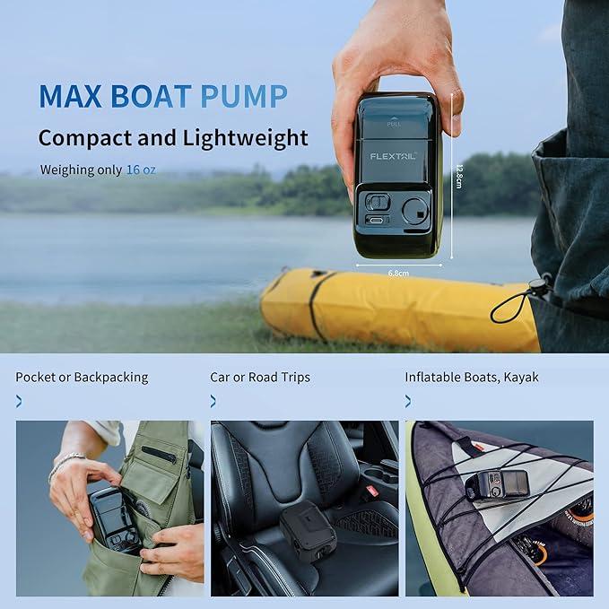 Actual product image Flextailgear Max Boat Pump