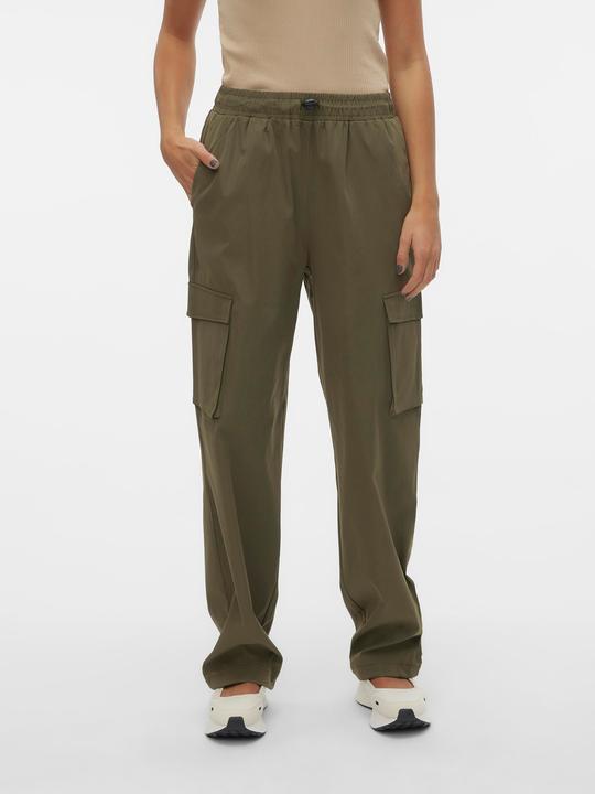 Actual product image Vero Moda VMPEPPER Hohe Taille Cargohose Cargo-Hose (32)