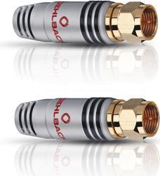 Actual product image Oehlbach AK 4000 MKII digital F-connector set (Plugs and connectors)