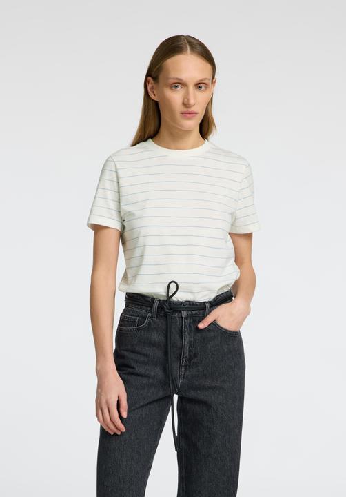 Produktbild Selected Femme Gestreiftes Baumwoll T-Shirt (XL)