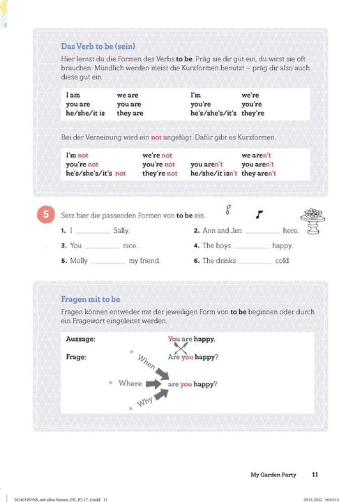 Produktbild Englisch mit allen Sinnen (Deutsch, Englisch, Karin, LeBescont, 2023)