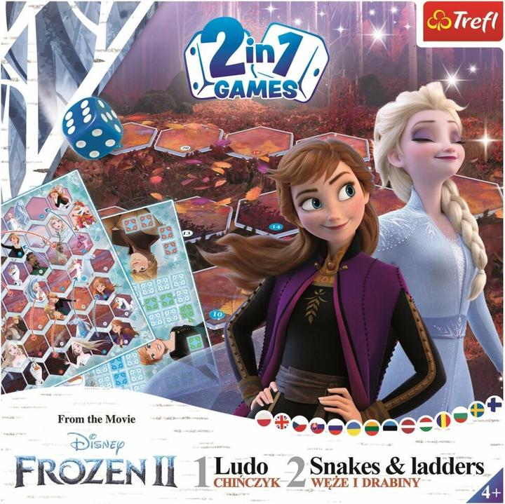 Productafbeelding Trefl FROZEN spel 2 in 1 Frozen II (Meertalig)