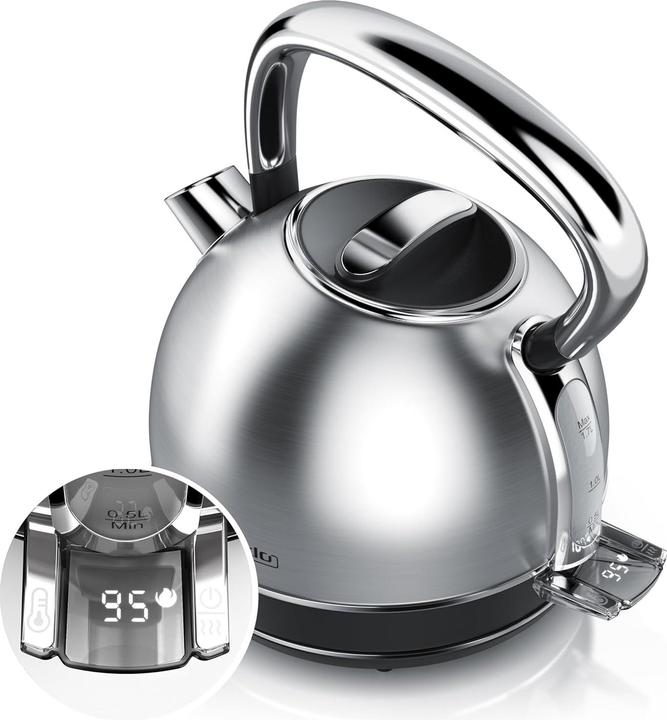 Produktbild Arendo Vintage Wasserkocher mit Temperatureinstellung (1.70 l)