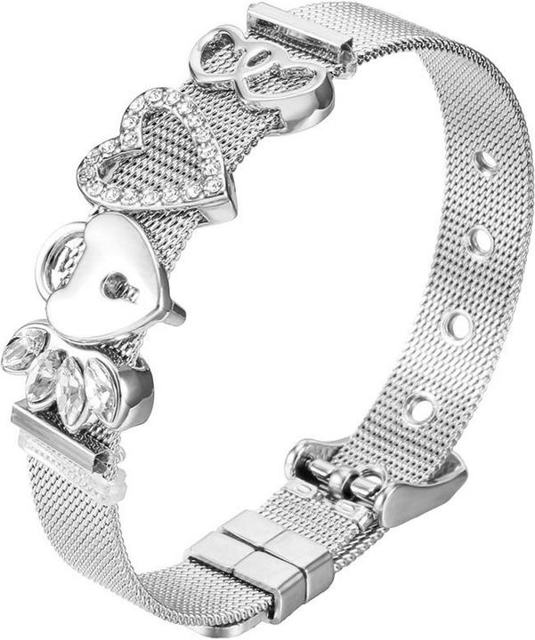 Immagine prodotto Heideman Bracciale a rete lucidato (100% acciaio inossidabile)