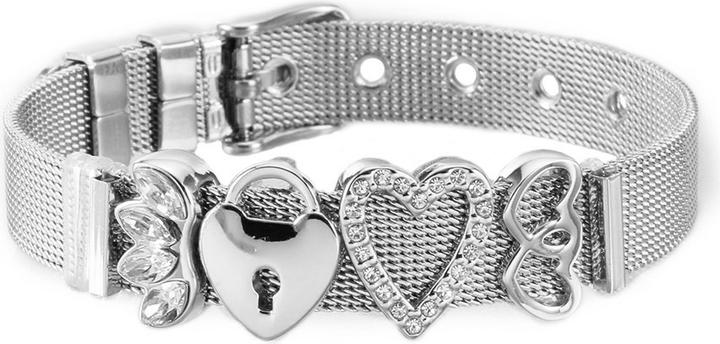 Immagine prodotto Heideman Bracciale a rete lucidato (100% acciaio inossidabile)