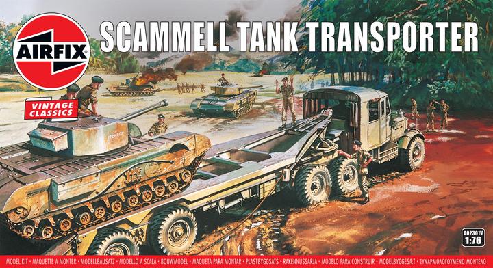 Actual product image Airfix Kit truck Scammel tank transporter 1:76