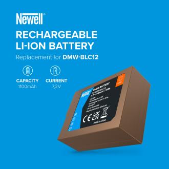 Image du produit Newell batterie Panasonic DMW-BLC12 USB-C (Chargeur de batterie d'appareil photo)