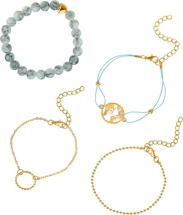 Image du produit Heideman Multi Bracelet poli (100% acier inoxydable)