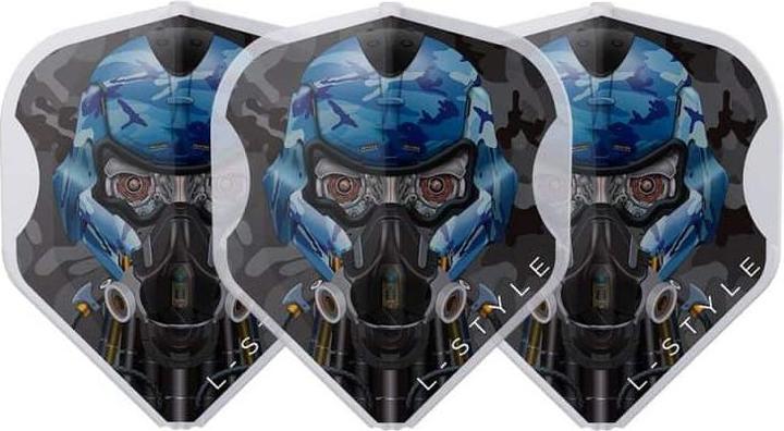 Actual product image L-Style Champagne Flights L1ez Standard Berry van Peer v4 Blue