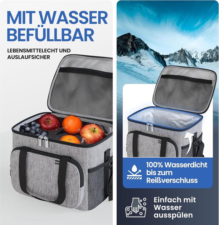 Immagine prodotto Heldenwerk Faltbare isolierte Kühlbox (20 l)