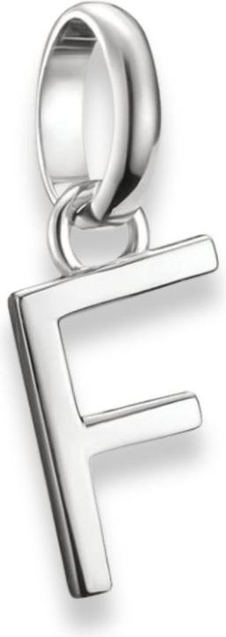 Immagine prodotto Thomas Sabo Charm-Anhänger Buchstabe F Connect Silber (Argento)