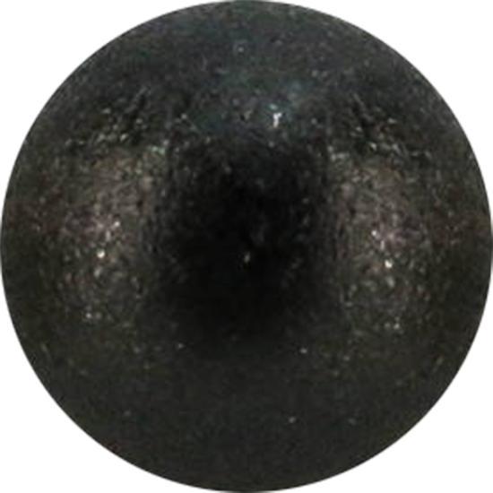 Star Piercing Kugel schwarz gesprenkelt (ohne Messing, Chirurgenstahl 316L)