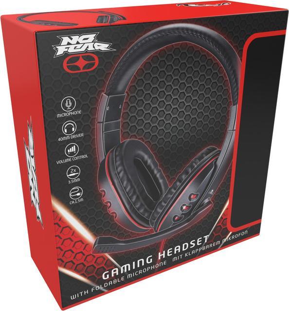 Immagine prodotto No Fear Cuffie da gioco con cavo da 1,5 m (Cablato)