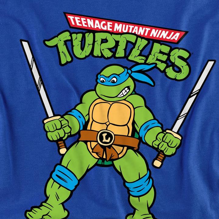 Immagine prodotto Teenage Mutant NT Felpa Leonardo Retrò Adulto Unisex (M)