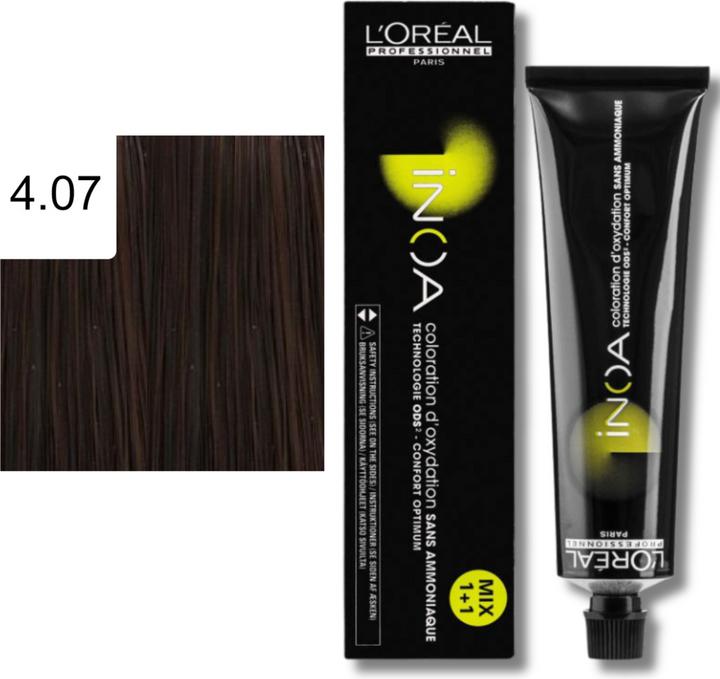 Image du produit L'Oréal Professionnel Inoa (Brasserie moyenne Laiton léger)