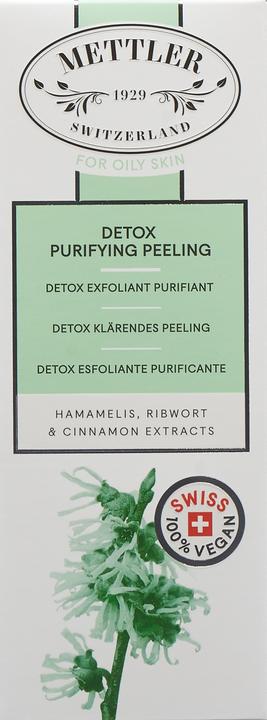 Actual product image Mettler1929 Detox clarifying scrub (Exfoliation, 100 ml)
