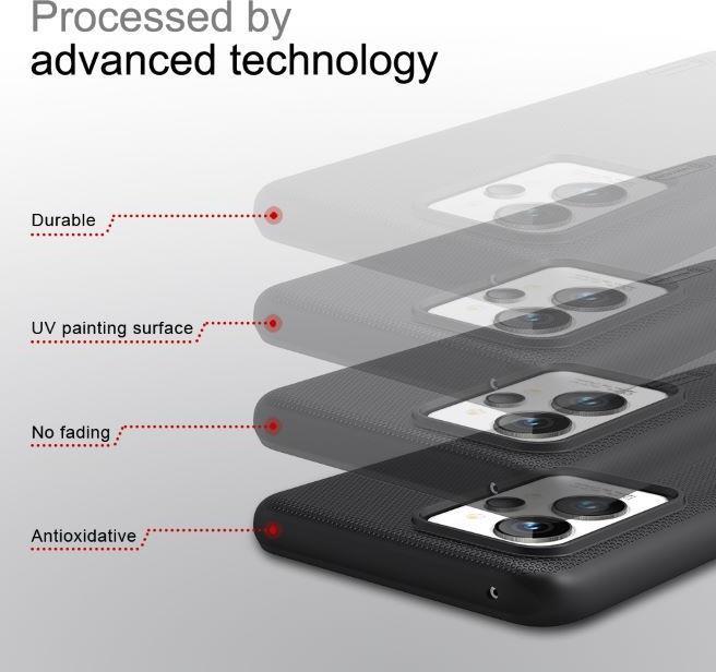 Actual product image Nillkin Super Frosted Shield Pro Series Cover (Realme GT2 Pro)
