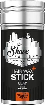 Actual product image The Shave Factory Hair Wax Stick Clay Long Lasting Styling Wax Stick Smoothing and Slick Stick for H (Hair gel, 2700 ml)